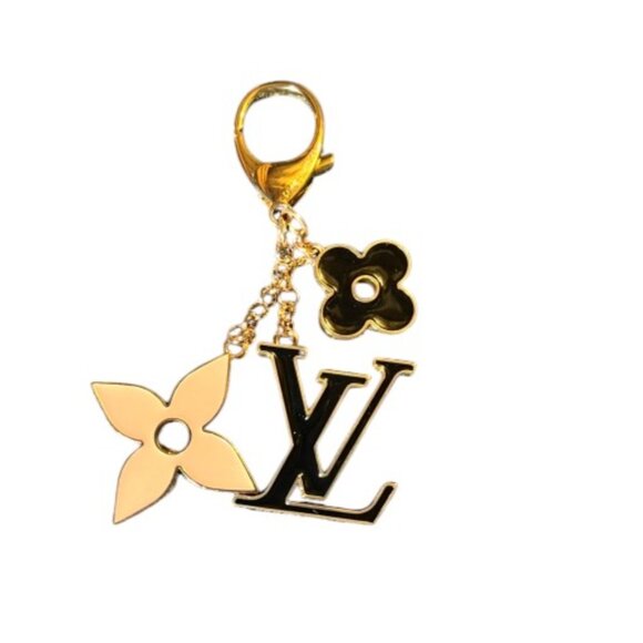 Preown Like New Condition LV Fleur De Monogram Keychain - Picture 1 of 2